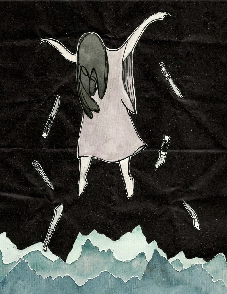 Ein Graffiti-St√ľck ist prominent in der Mitte des Bildes zu sehen.