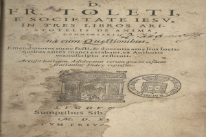 Altes Buch mit Text und Illustration, das ein altes Siegel auf dem Cover trägt.